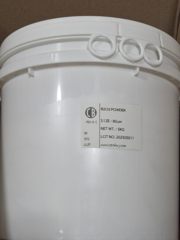 산화붕소 분말 (B2O3, Boron Oxide Powder)