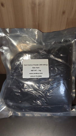 비구형 하드카본 분말 (Non-Spherical Hard Carbon Powder) 9um 400mAh/g